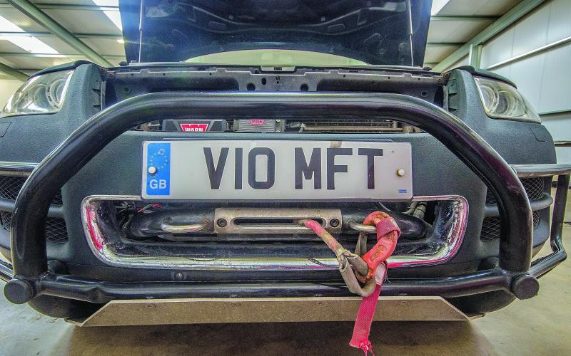 Vw touareg winch bumper deals